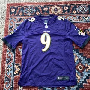Large Baltimore Ravens Justin Tucker Nike Jersey
